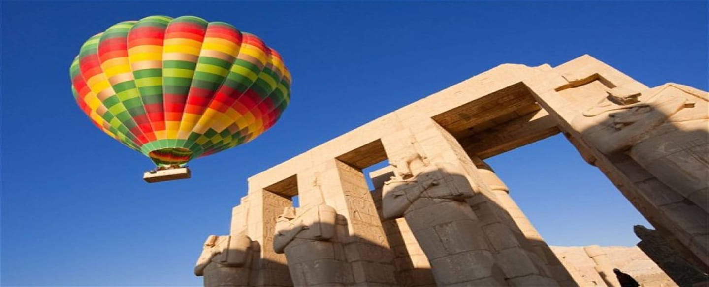 Hot Air Balloon in Luxor with holiday planner egypt